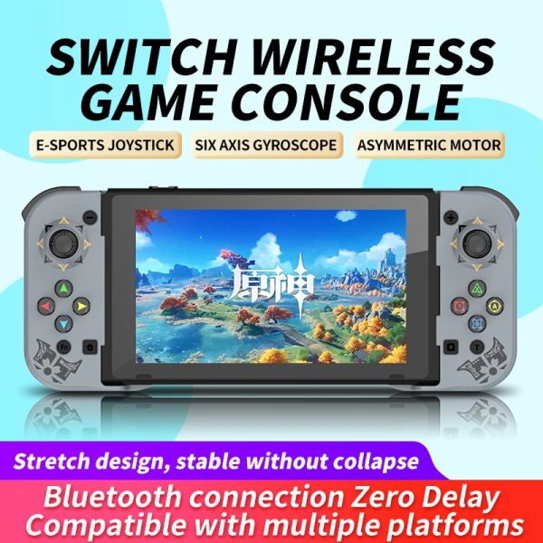 GamePads Bluetooth GamePad pour iOS Android PC Joystick Phone Contrôleur de jeu Joy Con pour NS Switch Oled / Switch Lite / Switch Pro / PS4 3