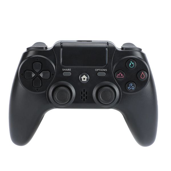 Gamepads Controlador de Gamepad inalámbrico Bluetooth para PS4 Playstation 4 Control de consola Joystick Compatible con PS4 /PC/Steam