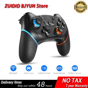 GamePads Bluetoothcompatible Pro GamePad pour nswitch nsswitch ns Switch Console Wireless GamePad Game Game Joystick Contrôle