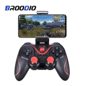 Gamepads Boodio 2.4G Wireless Gamepad Android Game Controller Joystick Joypad Controle mobiele tablet PC Smart TV Box Bluetooth Gamepad