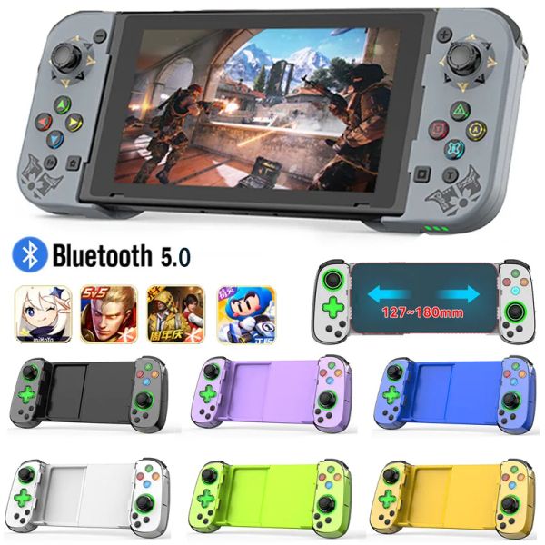 Manette de jeu de téléphone portable pour iPhone Android contrôle contrôleur Bluetooth déclencheur Pubg manette de jeu mobile pour commutateur PS4 PC