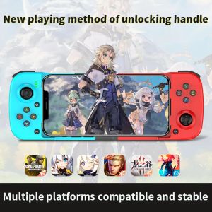 Controlador de juego inalámbrico Bluetooth de GamePads D3, controlador de extensión de posición de juego móvil, conexión directa V3 a Android iOS MFI