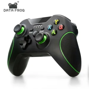 GamePads Data Frog 2.4g Wireless GamePad pour Xbox One Game Controller Joystick pour PC / XSX / PS3 / Android Smart Phone / Steam Controller