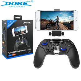 GamePads Dobe Wireless Bluetooth Compatible GamePad Soporte de gamepad iOS Android Telete móvil Soporte de juego de juegos MFI Extranjeros