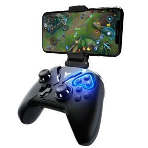 GamePads Flydigi Apex Series 2 Bluetooth PUBG Mobile Moba Wireless Gaming Controller (avec titulaire de téléphone) GamePad pour la tablette Android PC