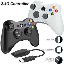 Gamepads Voor Xbox360 Console 2.4G Draadloze Gamepad PC Controle Voor Microsoft Xbox360Slim Video Game Controller voor Windows7/8/10 Computer