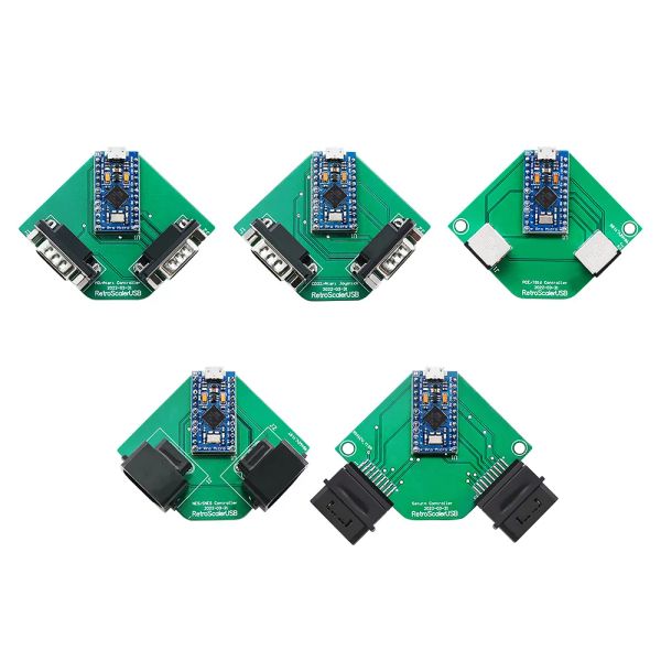 GamePads Contrôleur de jeu compatible avec Sega Genesis / Mega Drive / ATARI USB Adaptateur pour Raspberry PI / Mister FPGA / PC accessoires de jeu