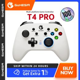 GamePads Gamesir T4 Pro Bluetooth Game Controller 2.4G Wireless Gamepad is van toepassing op Nintendo Switch Apple Arcade MFI Games Android -telefoon