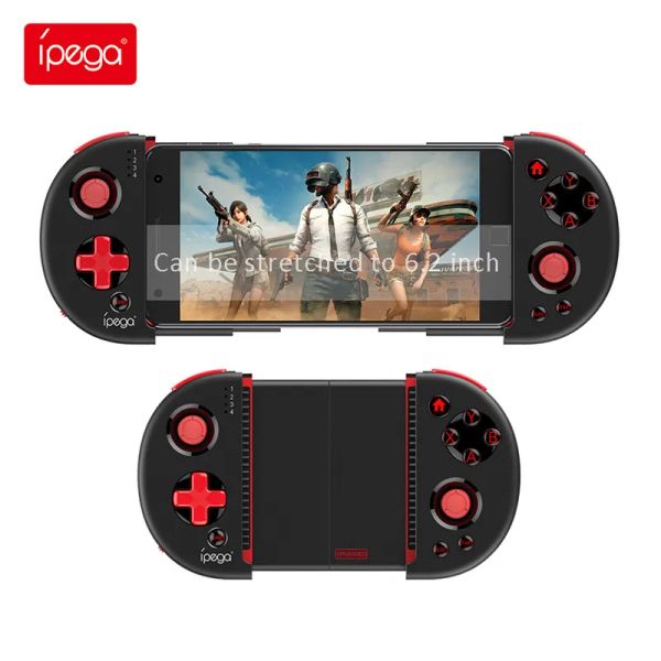 GamePads ipega téléphone mobile GamePad Wireless Bluetooth Portable Stretchable Game Controller pour Android iOS Tablet TV Box 9087