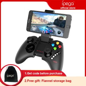 Gamepads ipega PG9021S CONBROL PC Mobiele gamecontroller PUBG Trigger Bluetooth Wireless Gamepad voor Android iOS smartphone tv -box