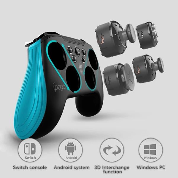 GamePads IPEGA PG9139 Controlador Wireless Bluetooth GamePad Joystick Gaming Joypad para Switch PC Gamecontroller