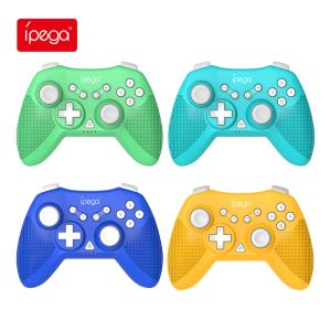 GamePads IPEGA PGSW022 Mini Bluetooth GamePad para NS Switch Consola Game Wireless Pad videojuego Android Joystick Controlador