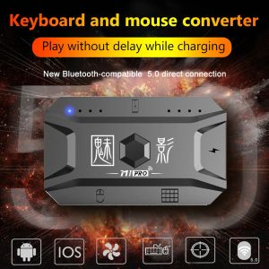 GamePads M1Pro Mobile Contrôleur Gaming Keyboard Mouse Converter Adaptateur Plux Gamepad PubG Bluetooth 5.0 pour Android Phone iOS Adapter