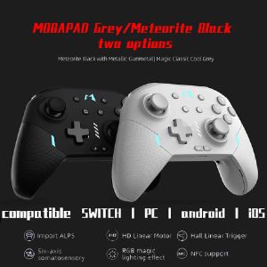 Gamepads MOBAPAD Bluetooth Gamepad controlador de juego inalámbrico Joystick Sixaxis para Nintendo Switch PC Android iOS accesorios de juego