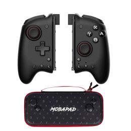 Gamepads MOBAPAD M6 Gemini Game Console Controller voor Schakelaar Joypad Links Rechts Handgreep voor Nintend Schakelaar OLED Beschermende Tas