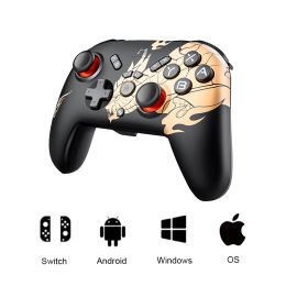 GamePads Mobapad Pro Controller Monster Hunter Rise GamePad Wireless Bluetooth -controller Joystick voor Nintendo Switch PC Android iOS