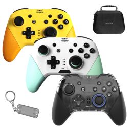 Manettes MOBAPAD contrôleur sans fil Bluetooth manette Pro une touche réveil Joystick Sixaxis Turbo NFC accessoires de jeu pour commutateur nintention