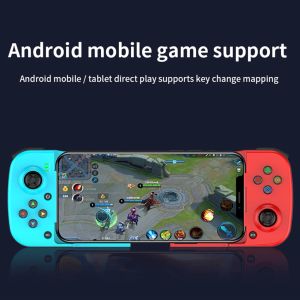 Manette de jeu pour téléphone portable, contrôleur compatible Bluetooth pour Android iOS Switch PS4