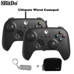 GamePads Nouveau contrôleur de jeu câblé 8bitdo Ultimate avec joystick pour Xbox Series / Xbox One / Series S / X / GamePad pour Microsoft Windows 10 11