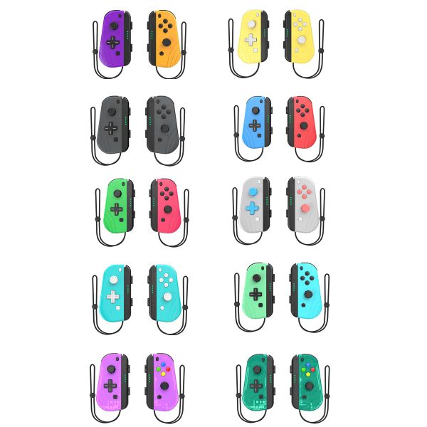 Manette de jeu Bluetooth, contrôleur sans fil gauche droite pour Nintendo Switch 2, vibration six axes, fonction somatosensorielle, réveil en un clic, nouveau