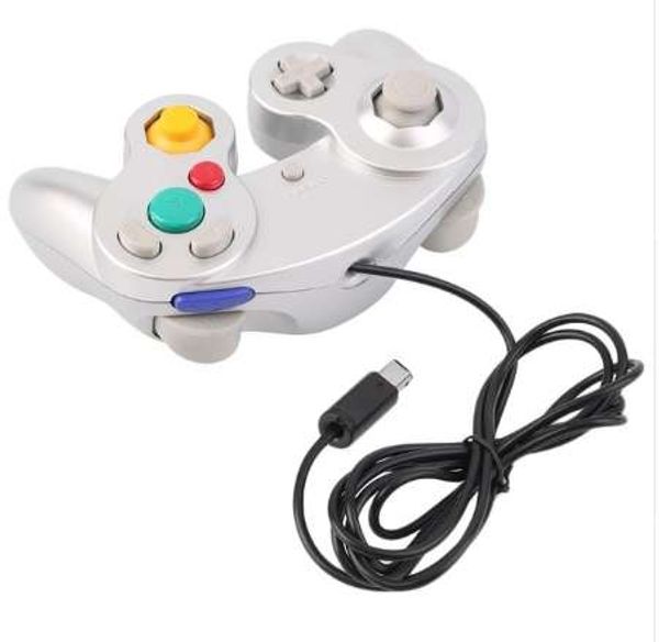 Gamepads Nouveau contrôleur de jeu Gamepad Joystick cinq couleurs pour Nintendo pour GameCube pour Wii en gros