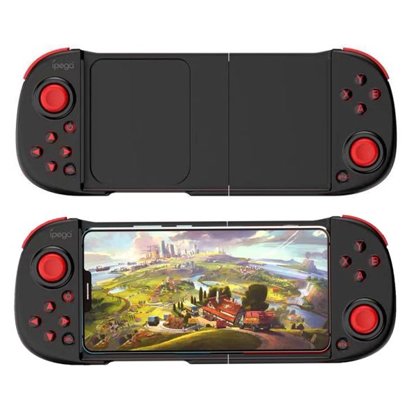 GamePads Nouveau IPEGA PG9217 Stretch Stress Wireless Game Porte pour iOS / Android Phone Mobile Rettracte Bluetooth GamePad Gamepad Game Controller