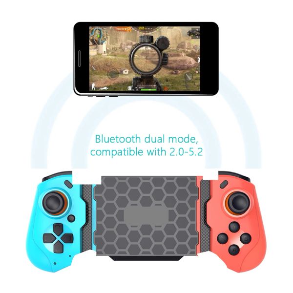 GamePads Nouveau MOCUTE060 GAMEPAD BLUETOOTH DUAL MODE COMPATIBLE AVEC 2,05.2 pour iOS Android Windows Ergonomic Design PUBG GamePad