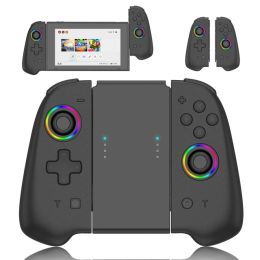 Gamepads nuevo controlador inalámbrico para Nintendo Switch NS Joypad juego mango izquierda derecha Joystick Bluetooth Gamepad con despertador