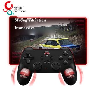 GamePads Original Betop Bat D2A 2.4G Wireless PC Computer GamePad USB pour PS3 / TV / PC / Set Top Box Support Steam Battle