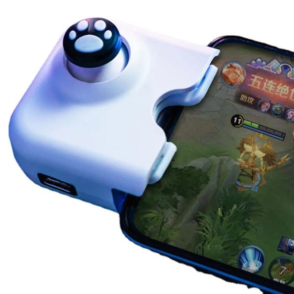 GamePads PUBG Game Controller Phone MobilePad Grip Grip Rocker Handle Tablet Controller Téléphone Joystick for Genshin Impact Mobile Legends