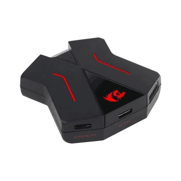 GamePads Redragon GA200 Game Console Keyboard y convertidor de mouse para Switch/PS4/Xbox One Admite múltiples plataformas