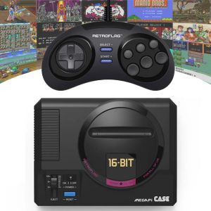 Gamepads retro games controller voor Sega Megadrive 16bit videogames consoles met klassieke USB MD Gamepad -controller voor Raspberry Pi 3B