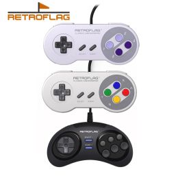 GamePads Retroflag Superpi Classic Wired USB GamePad Controlador de juegos Controlador de accesorios Controlador Voor Raspberry Pi Windows NS.