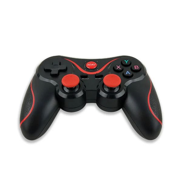 GamePads T3 Bluetooth GamePad Joystick pour Android Wireless Gaming S600 STB S3VR Game Controller pour Smartphone PC avec porte-