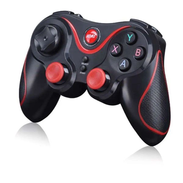 Gamepads Terios X7 inalámbrico Gamepad PC controlador de juego soporte Bluetooth BT4.0 Joystick para teléfono móvil tableta TV Box titular