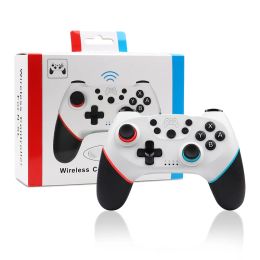 Manettes de jeu mises à niveau avec programmation macro, fonction de réveil, contrôleur de jeu sans fil compatible Bluetooth pour manette de jeu Switch Pro Lite Oled