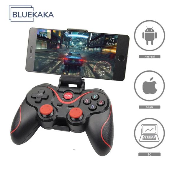 GamePads Wireless Bluetooth Gamepad iPhone Joystick pour PC Gamepad Mobile Game Controller Android Mobile Remote PubG déclenche Gamepad USB