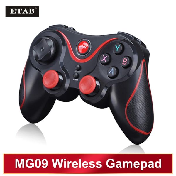 Gamepads inalámbrico BT Gamepad PC controlador de juegos Joystick para Android teléfono móvil TV Box Playstation 3 Tablet PC MG09