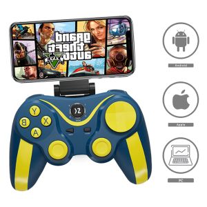 GamePads draadloze controller Bluetooth Gamepad PC Dubbele trillingen BT3.0 Game Joystick voor Android Phone Tablet TV Box Apple telefoonhouder Apple