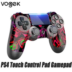 GamePads Wireless Game Controller Texture Texture Vibration Gandoue BluetoothCompati Touch Control Pad Gamepad pour Sony PlayStation 4 PC / PS4