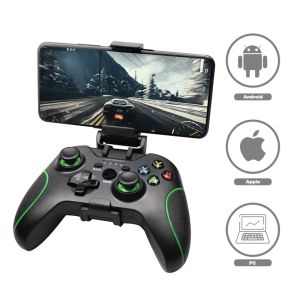 GamePads Wireless Gamepad pour PS3 / iOS / Android Phone / PC / TV Box Joystick USB PC Contrôleur de jeu Prise en charge Bluetooth pour Xiaomi Smart Phone