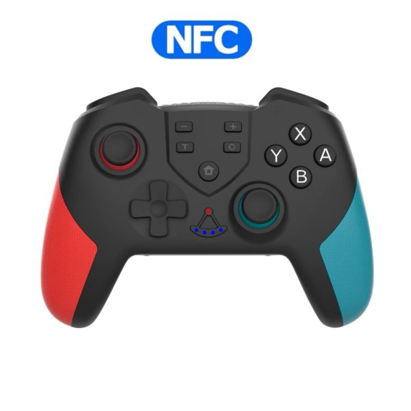 Manette de jeu sans fil pour Console de jeu vidéo, compatible Bluetooth, contrôleur de jeu, Joystick pour Nintend NSwitch NS NFC