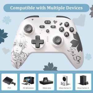 GamePads Contrôleur de jeu de joystick sans fil pour Xbox One / Xbox One X / Xbox Series X / Xbox Series S / PC avec fonction de vibration turbo