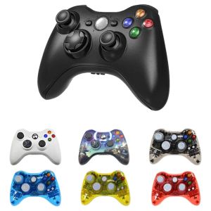 GamePads Contrôleur Bluetooth sans fil ou filaire pour Xbox 360 GamePad Joystick pour X Box 360 Jogos Controle Win7 / 8/10 PC Joypad