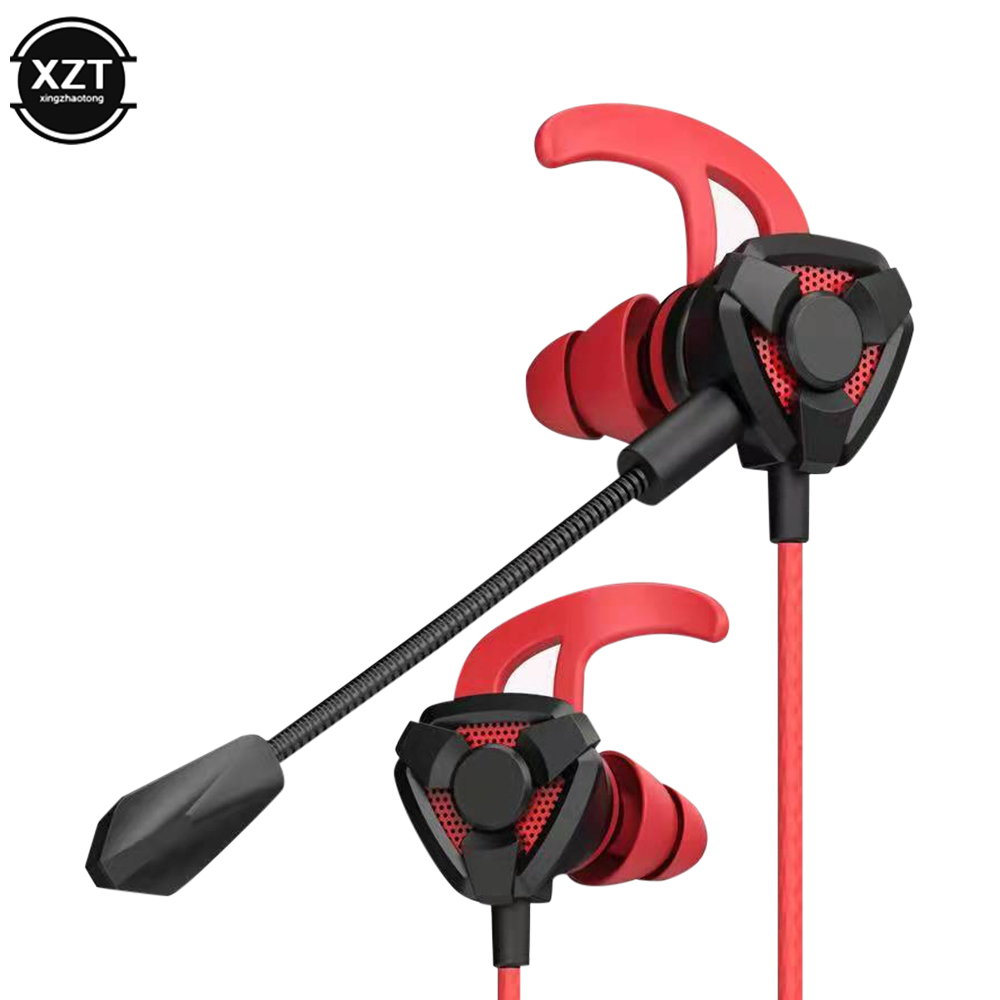 Gamer Headphones Wired Earphone Gaming Earbuds With Mic For Pubg PS4 CSGO Casque Phone Tablet Laptop Universal Game