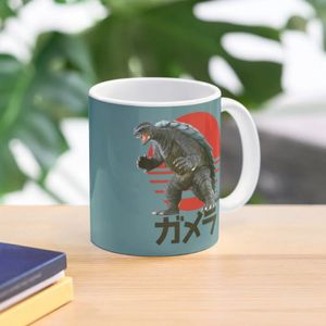 Gamera Attack Coffee Mug Funnys Cups Set personnalisable Thermal pour 240407