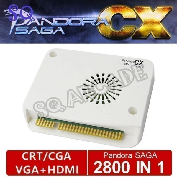 Jeux 2022 Pandora Saga Box CX 2800 dans 1 version d'arcade de la console de jeu de joystick