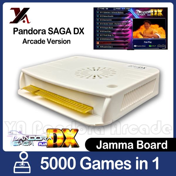 Jeux 5000 en 1 Pandora Saga DX et Saga CX Box Game Console Jamma Support Kit de bricolage Joystick Cabinet CRT VGA CGA HDM Arcade Board