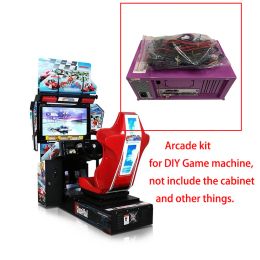 Games Arcade Kit Outrun Car Racing Motor Driving Simulator Game Motherboard TT Motorfiets Rollende kinderen Racing Game Machine Diy