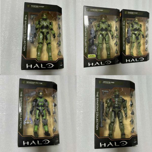 Jeux Costumes de mascotte Re: Modifier Infination 1/12 Échelle Master Chief Mjolnir Mark VI Gen 3 Figure d'action Modèle Toys Libris Decoration Birt